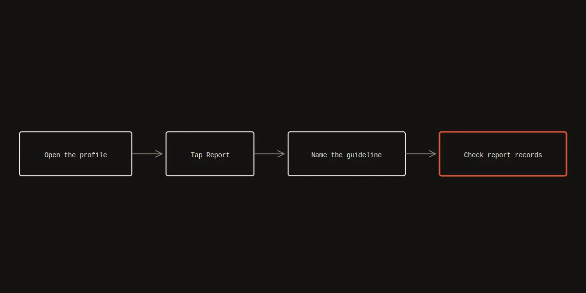 TikTok mass report flow diagram: automated detection, review queue, decision, appeal window